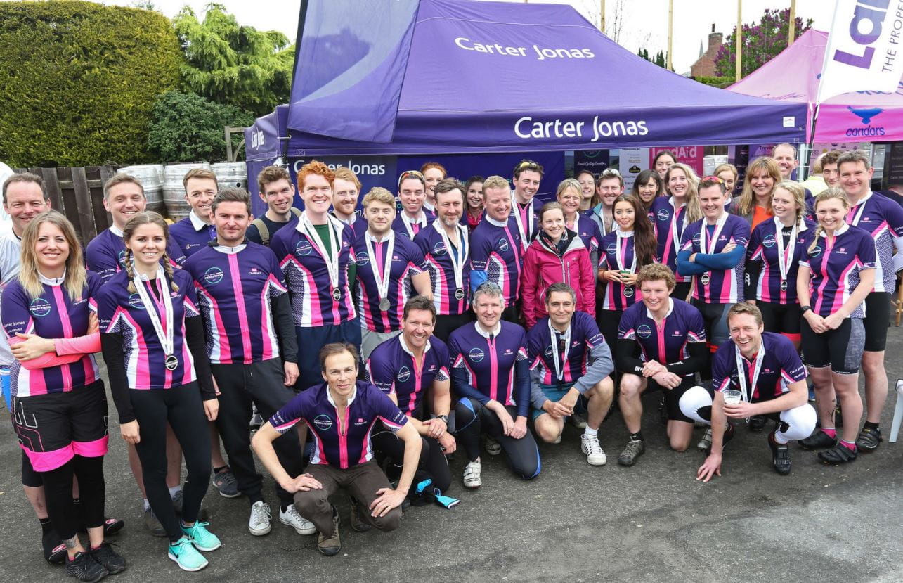 Carter Jonas Landaid Pedalthon Smashes Fundraising Target